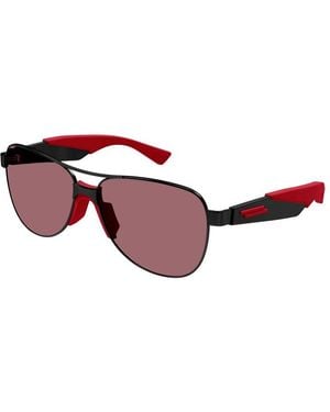 Bottega Veneta Sunglasses Aviator Full Rim, - Frame And Lens Bv1231S004 - Brown