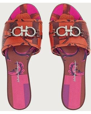 Ferragamo Slide Shoe - Pink