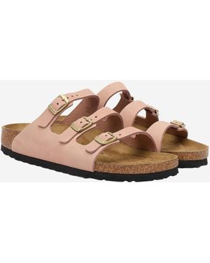 Birkenstock Sandals Florida Fresh Leather - Brown