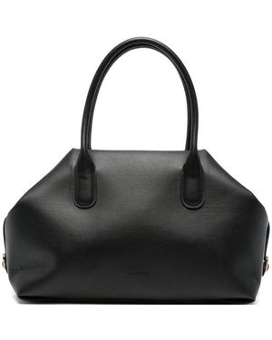 THEMOIRÈ Tote Bag Calf Leather - Black