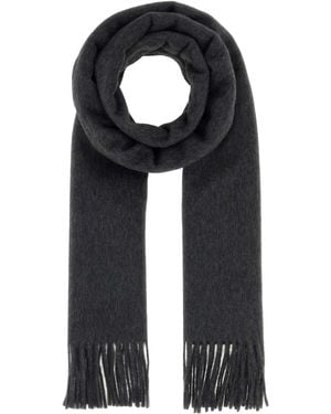 Saint Laurent Saint Laurent Cassandre Scarf - Black
