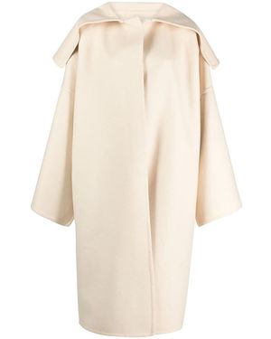 Calcaterra Coat Virgin Wool: 100 - Natural