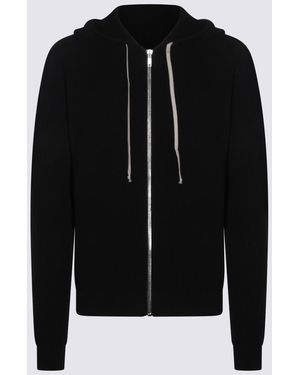 Rick Owens Zip-Up Hoodie - Black