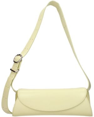 Jil Sander Leather Crossbody Bag - Metallic