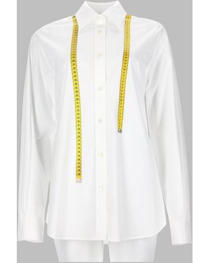 Moschino Camicia "Tailoring Tape" - White