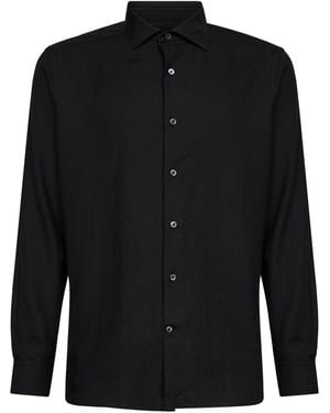 ZEGNA Cashco Shirt - Black