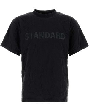 Balenciaga Salte Coton T-Shirt - Black