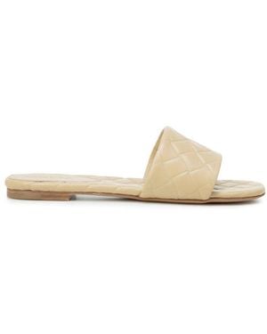 Bottega Veneta Sliders - Natural