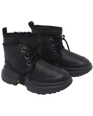 UGG Boots Sheepskin Upper - Black