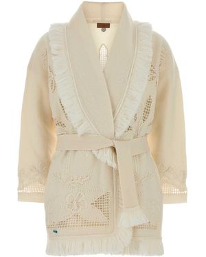 Alanui Islands Diary Cardigan - Natural