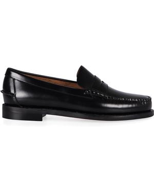 Sebago Leather Loafers For - Black