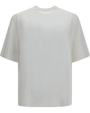 Rohe Oversized T-Shirt Cotton; Modal; Silk T-Shirts - Grey