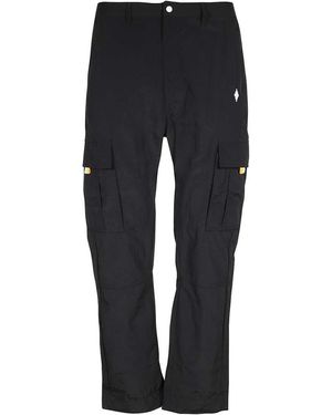 Marcelo Burlon Cargo Trousers - Blue
