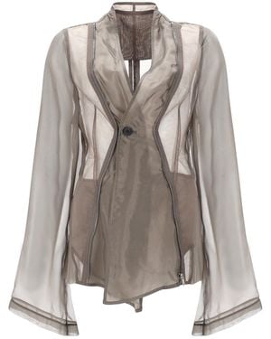 Rick Owens Rick Owens Stag Jacket - Gray