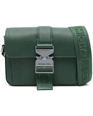 Michael Kors Hudson Messenger Bag - Green