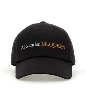 McQueen Alexander Mcqueen 782062_4105Q1080 Baseball Cap - Black