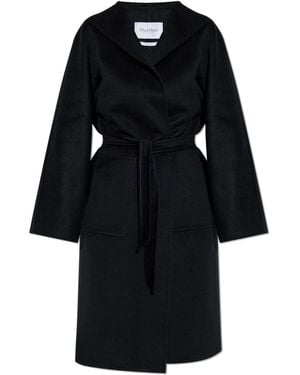 Max Mara Cashmere Coat Lilia - Black