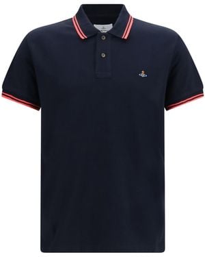 Vivienne Westwood Classic Polo Shirt Cotton - Blue