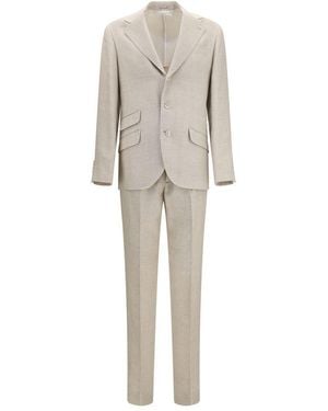 Brunello Cucinelli Beige Silk Two - Natural