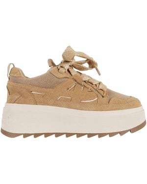 Ash Calf Suede Trainers - Brown