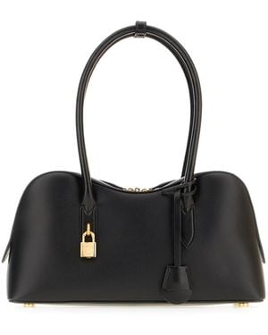 Stella McCartney Synthetic Leather Ryder Medium Shoulder Bag - Black