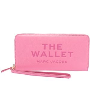 Marc Jacobs The Leather Continental Wallet - Pink