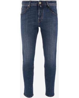 Jacob Cohen Stretch Cotton Jeans - Blue
