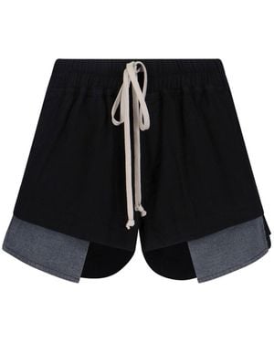 Rick Owens Fog Boxers Shorts - Black