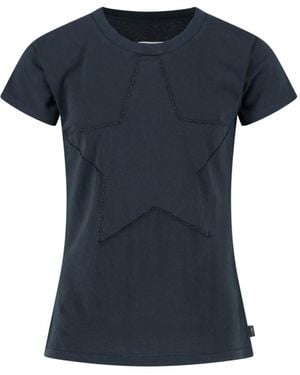 MM6 by Maison Martin Margiela Logo T-Shirt - Blue