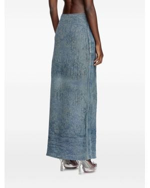 DIESEL Skirt De-Megan-Fsg - Blue