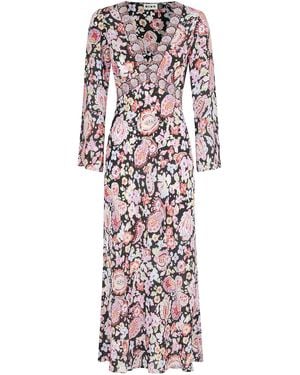 RIXO London Tania Dress - White