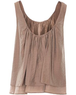 ELEH Top Polyester - Brown