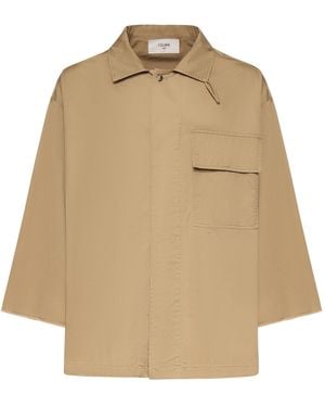 Celine Shirts Cotton Linen - Natural