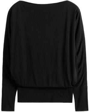 TOTEME Boat-Neck Jumper - Black