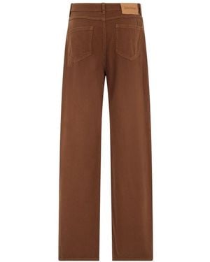 Max Mara Pants Mstfatuo - Brown