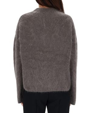 THE GARMENT Romantic Boyfriend Jumper Mohair Jumpers - Grey