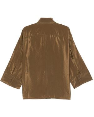 Alberto Biani Shirts Viscose - Brown