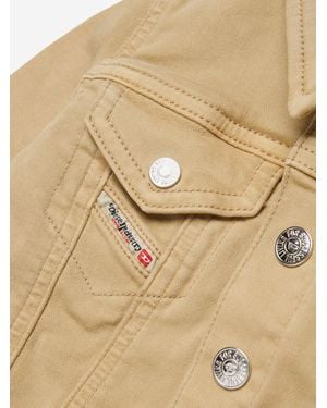 DIESEL Stretch Cotton Jacket - Natural