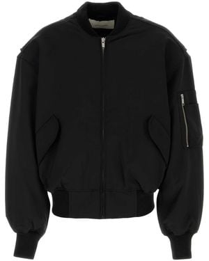 Entire studios Broad Bomber Wool Wool - Black