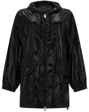 Laminar Parka Short Polyamide Jacket - Black