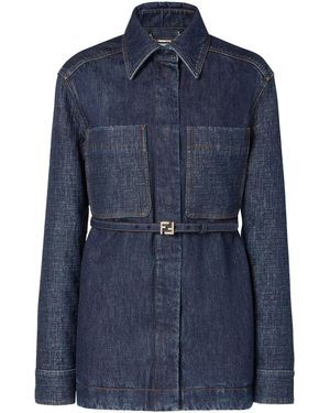Fendi Go-To Jacket - Blue