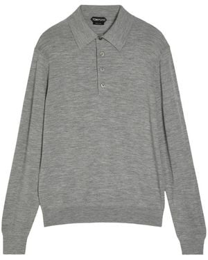 Tom Ford Jumper Light Wool - Grey