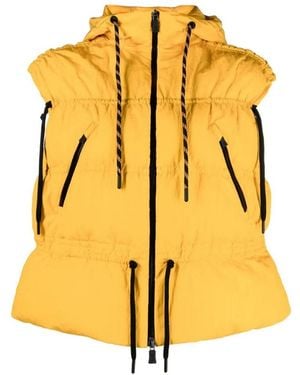 Herno Vest Pi00271Dl-12695 Albicocca Clothing - Yellow