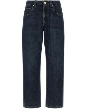 Brunello Cucinelli Cotton Straight-Leg Jeans Clothing - Blue