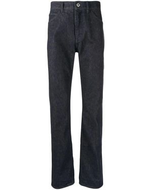 Ferragamo Gancini-Patch Straight-Leg Jeans Clothing - Blue