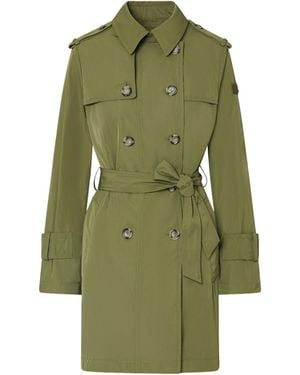 Peuterey Knude Tjt Trench Coat - Green