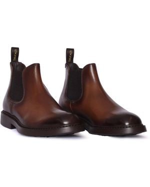 Doucal's Beatles Boots Booties - Brown