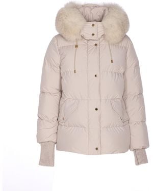Moorer Attica Down Jacket - Natural