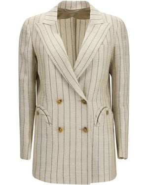 Blazé Milano Serene Blazer Blazers & Vests - White