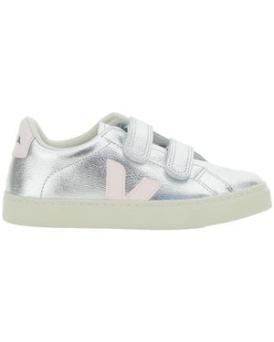 Veja Sneakers Esplar Leather Organic Traced Sneakers - White